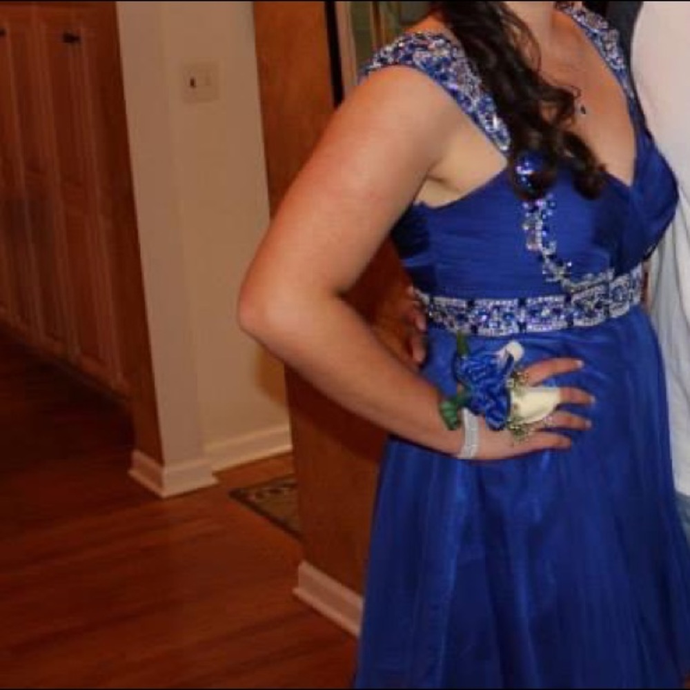 Beaded Prom/Special Occasion Dress- Worn Once!
